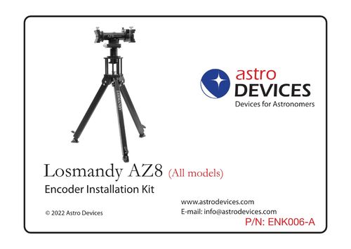 Astro Devices Encoder Kit for Lozmandy AZ8 Alt-Az Mount - OFFER!