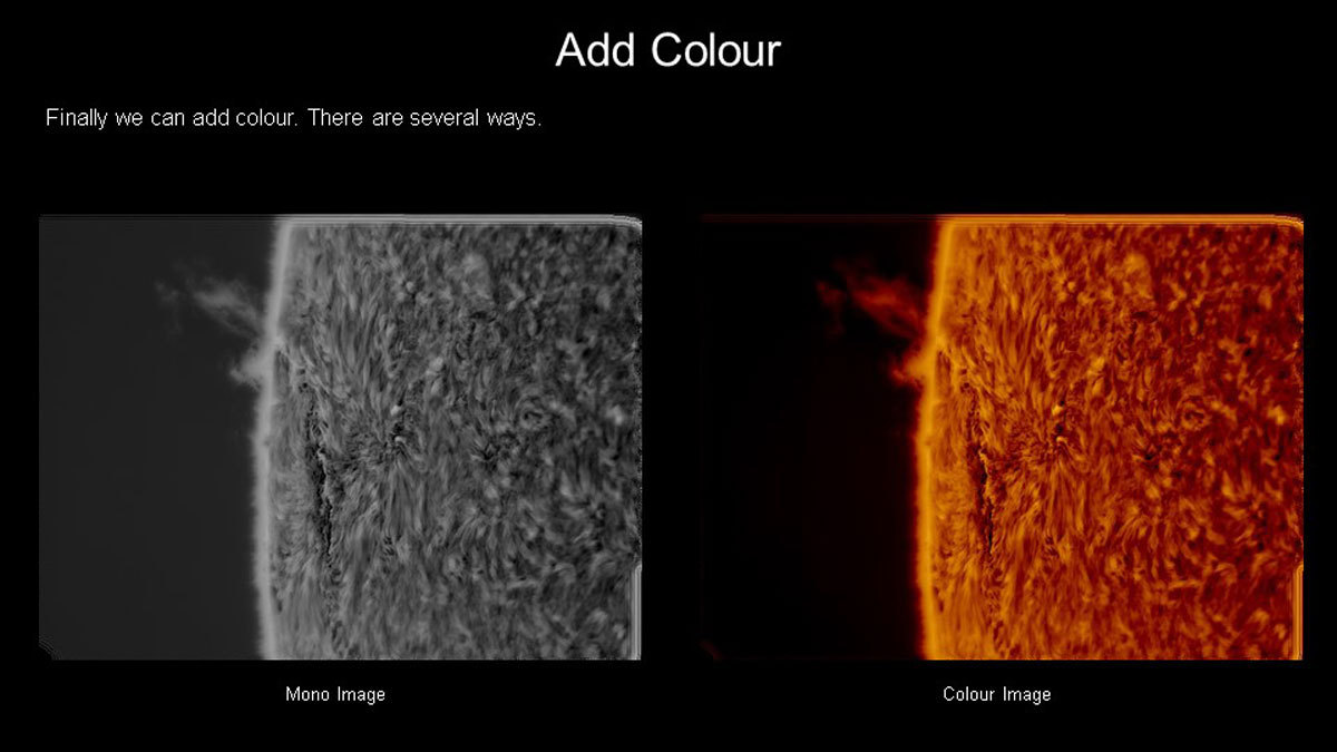 Solar Imaging Tutorial Slide 36